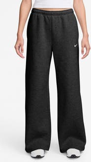 Nike Studio Fleece Wide Leg Sweatpants