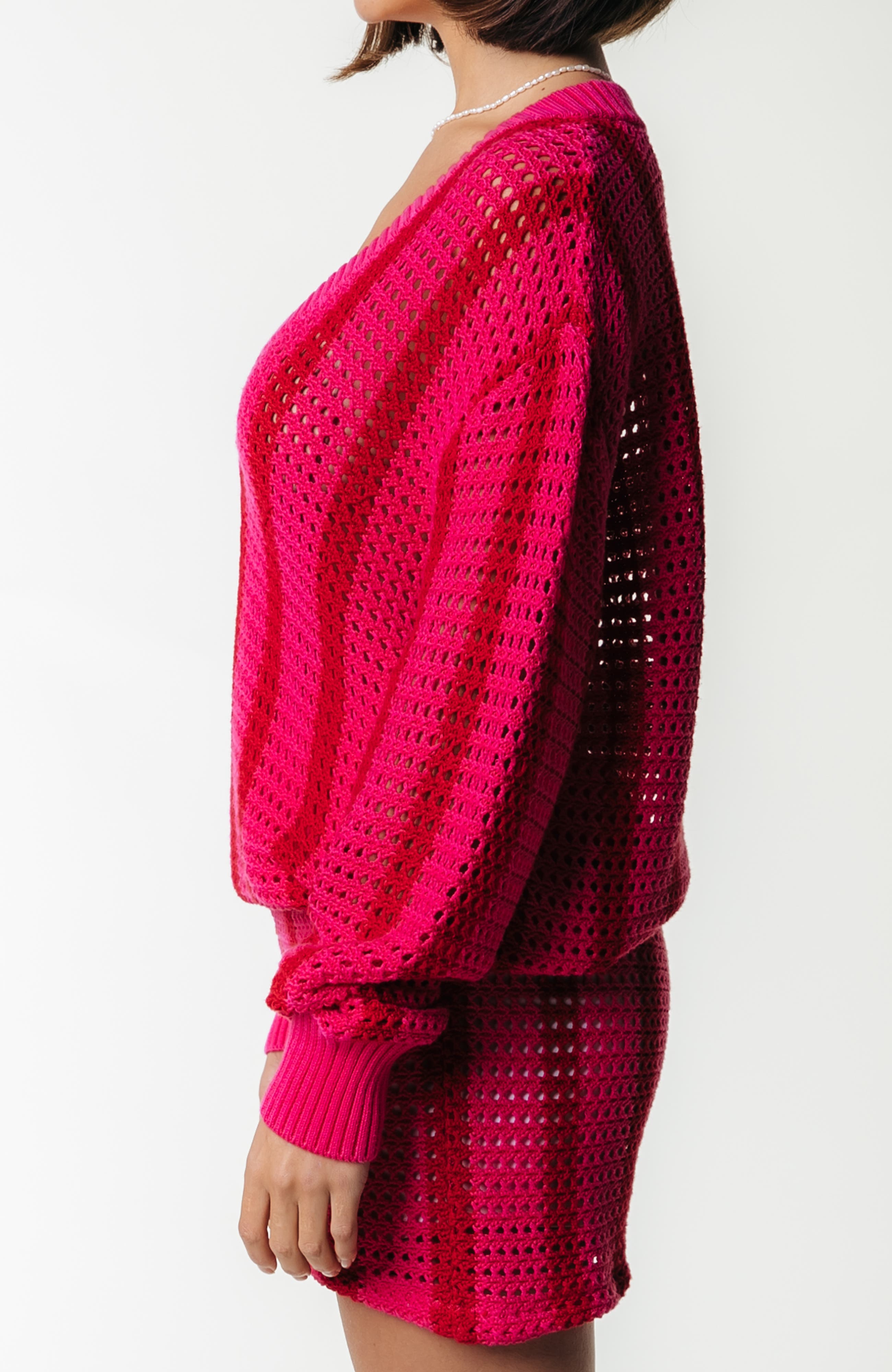 Nolita Crochet Stripe Short - image 4