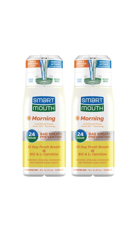 Advanced Liposomal Zinc-Activated Morning Mouthwash 16 fl oz Each, 2-Pack
