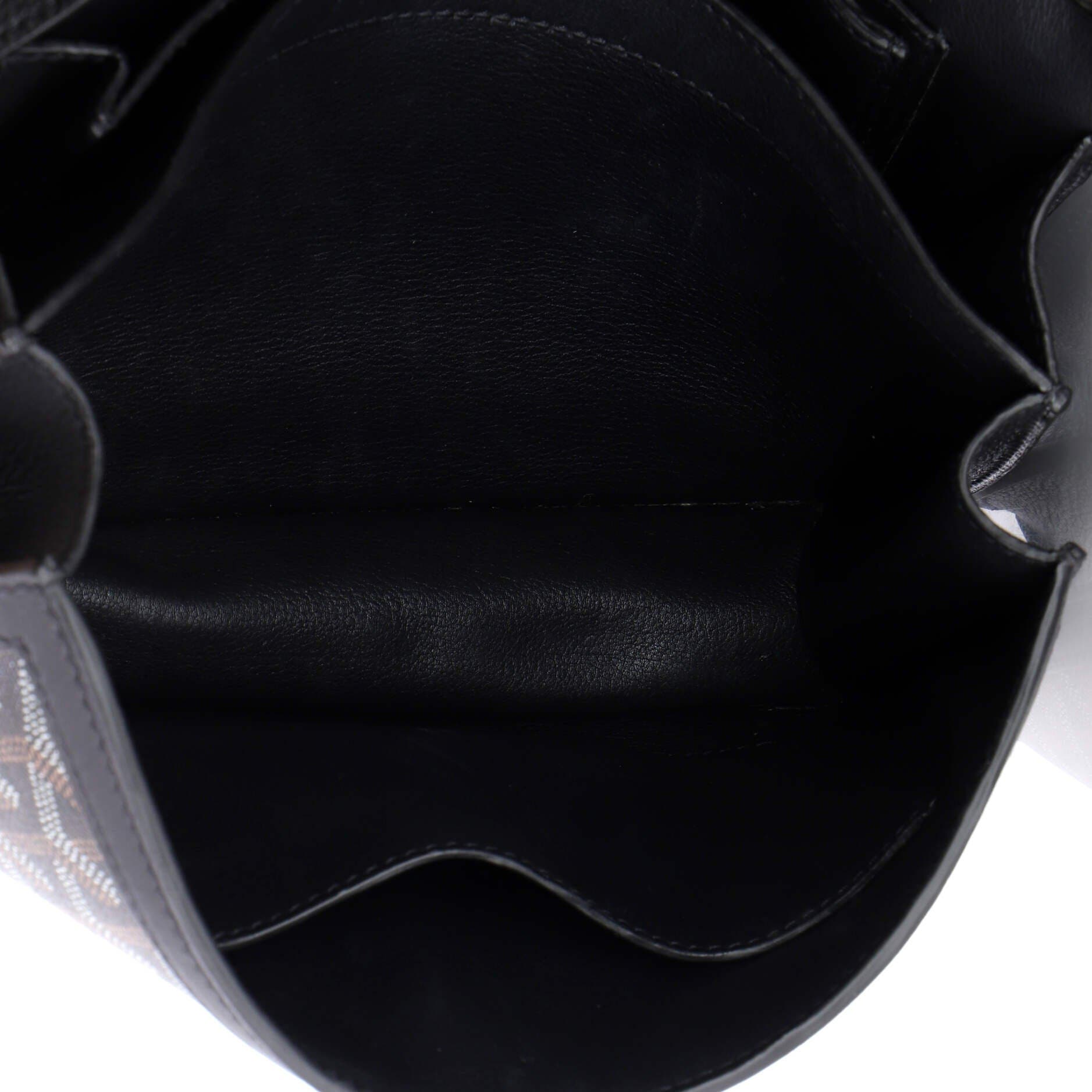 Pre-Owned Goyard 233 Bag Leather, Alternate, color, Black