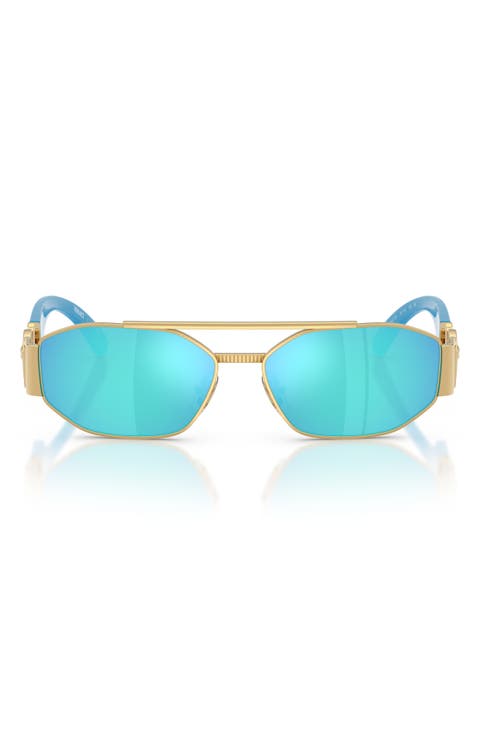 Kids' 50mm Rectangular Sunglasses