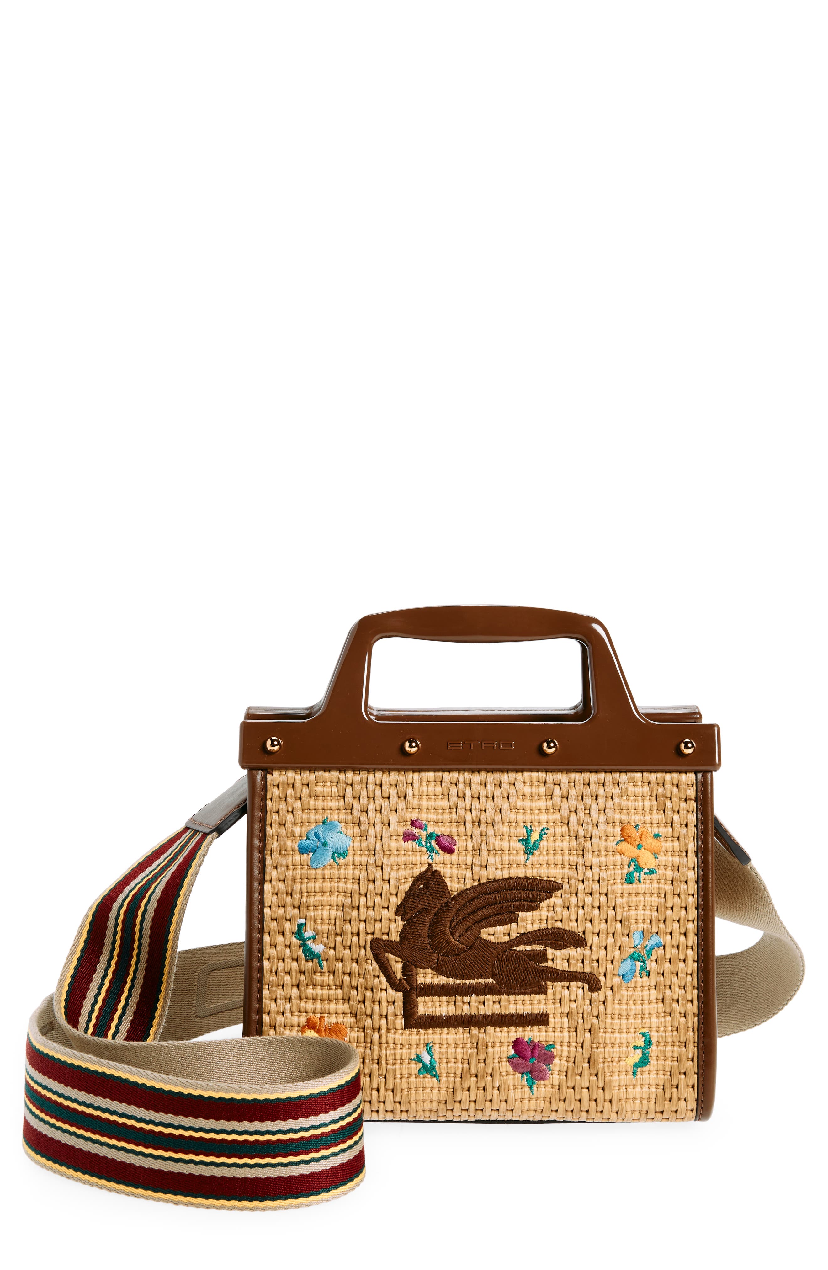 Etro Small Love Trotter Shopper, Main, color, 