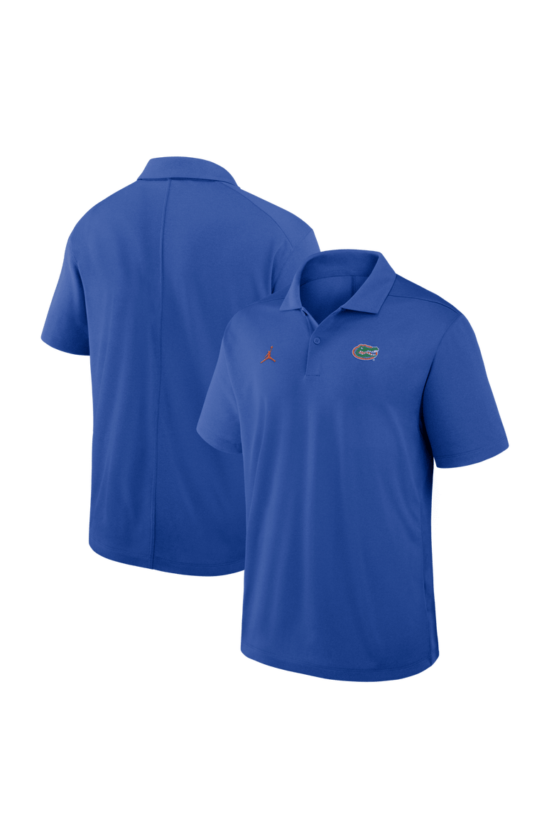 Men's Jordan Brand Royal Florida Gators Primetime Victory Plus Dri-FIT Polo, Main, color, Royal
