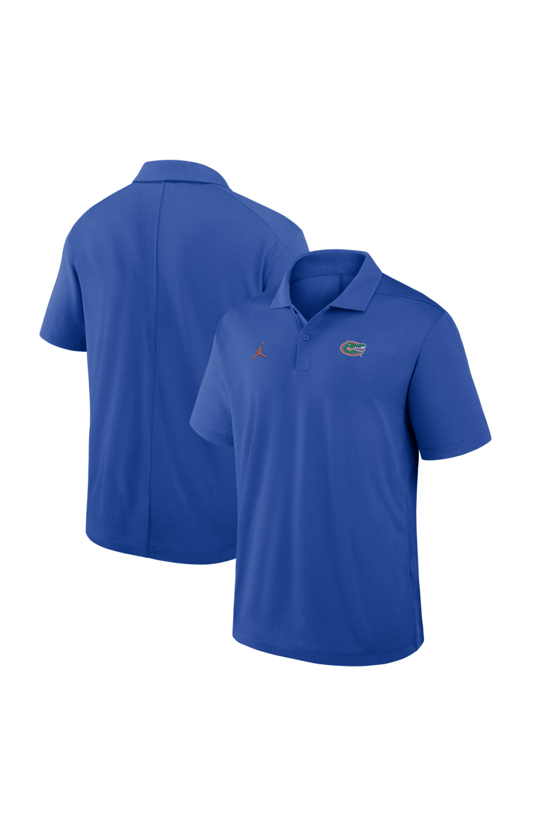 Jordan Brand Men's Jordan Brand Royal Florida Gators Primetime Victory Plus Dri-FIT Polo, Main, color,