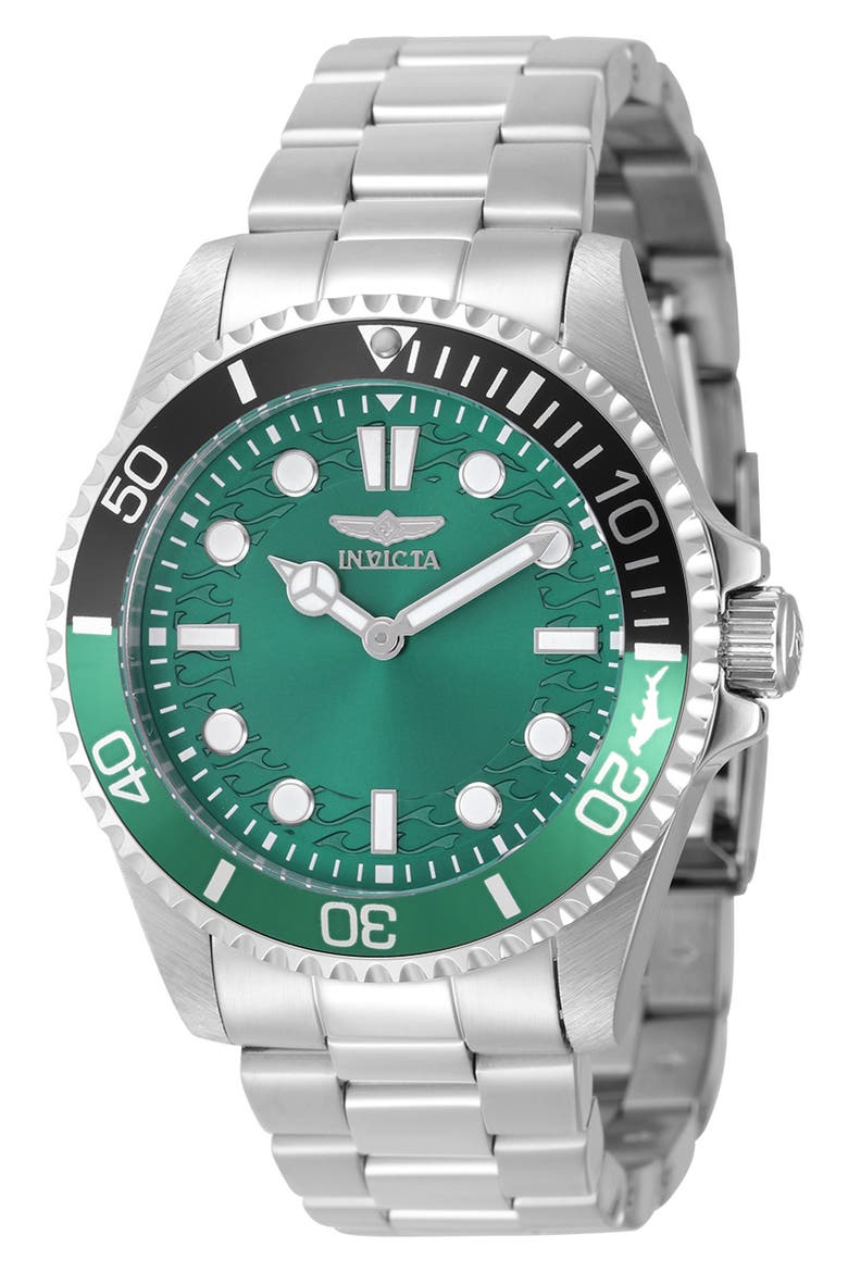 Pro Diver Quartz Bracelet Watch, 43mm, Main, color, BLUE