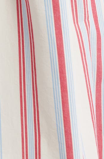 Josephine Stripe Organic Cotton Midi Dress