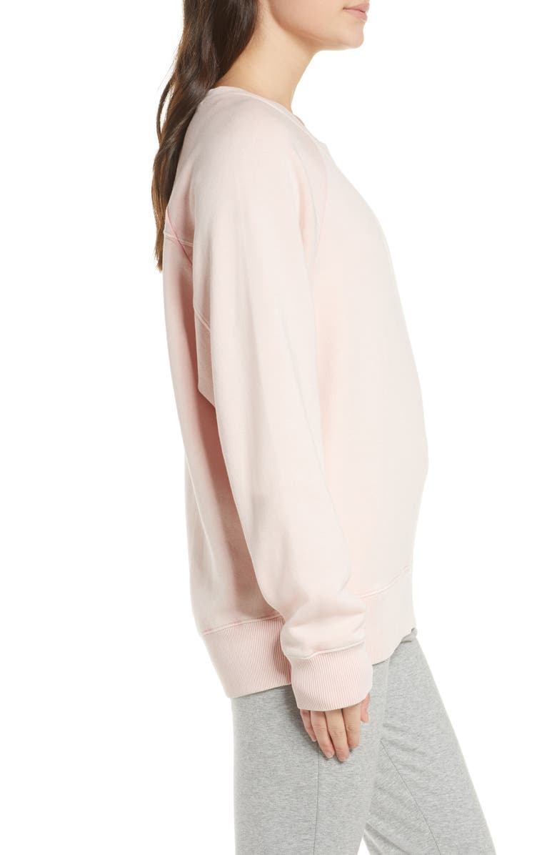 Zella Jamie Crewneck Sweatshirt, Alternate, color,