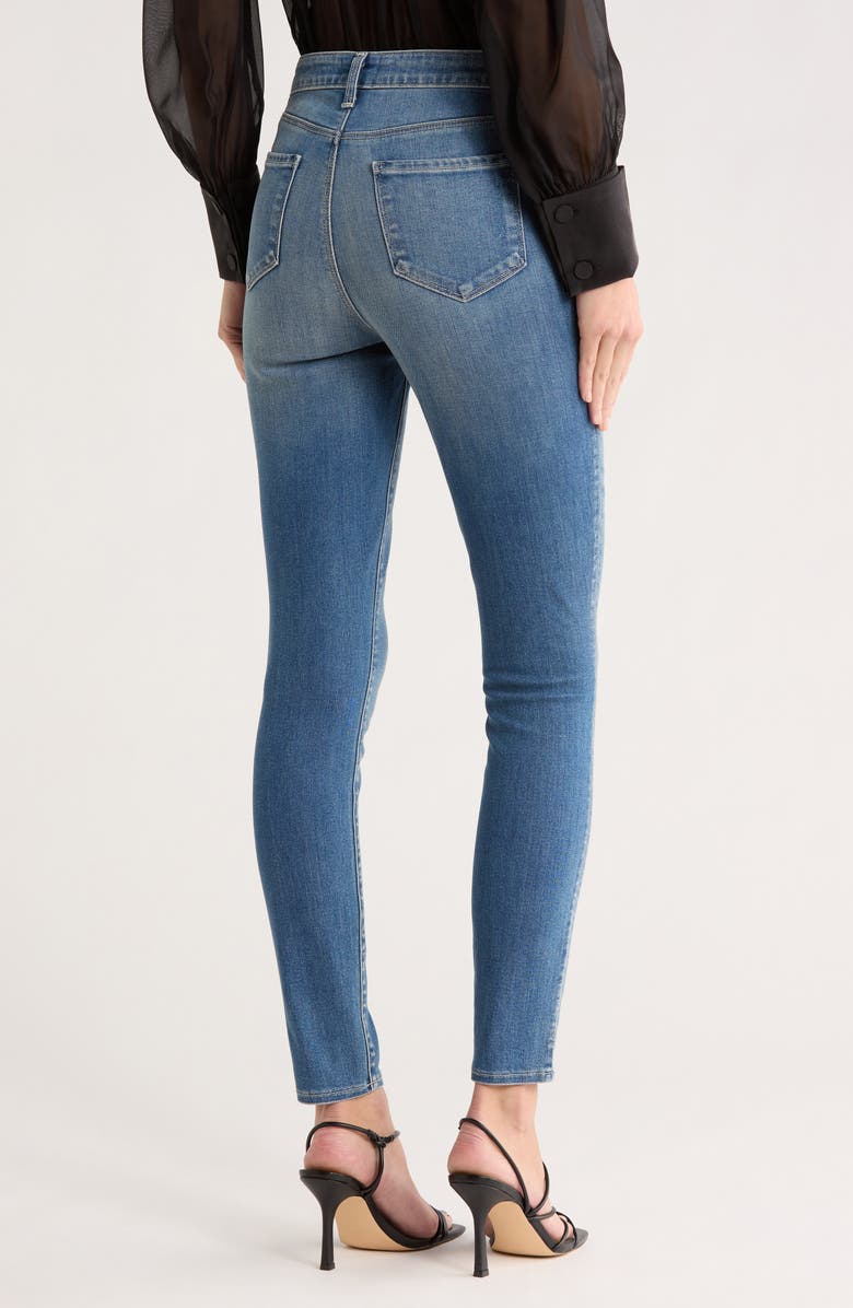 L'AGENCE Monique High Rise Skinny Jeans, Alternate, color, Ithaca