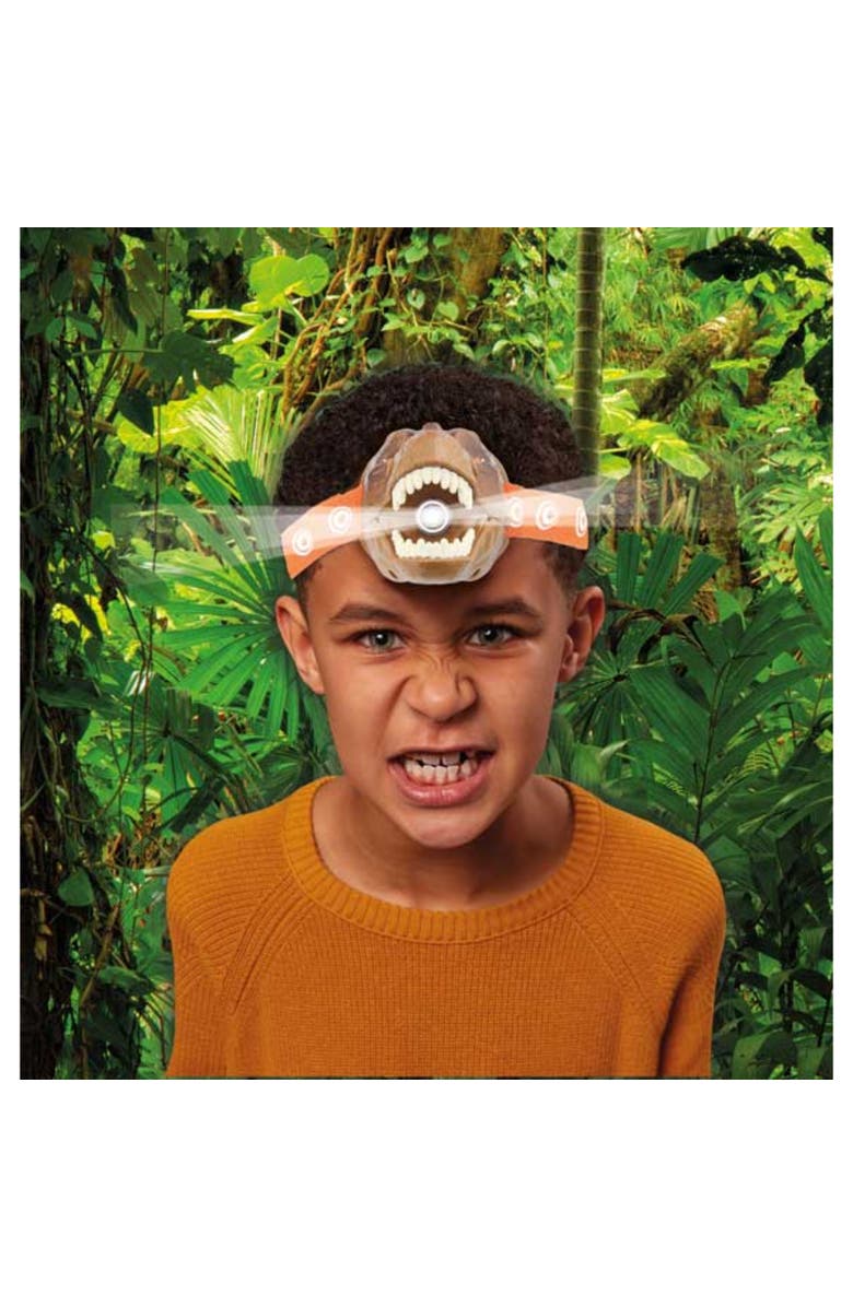 Legler USA T Rex Head Flashlight with Light and Sound, Alternate, color, Multicolored