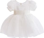 Tulleen Puff-Sleeve Party Dress