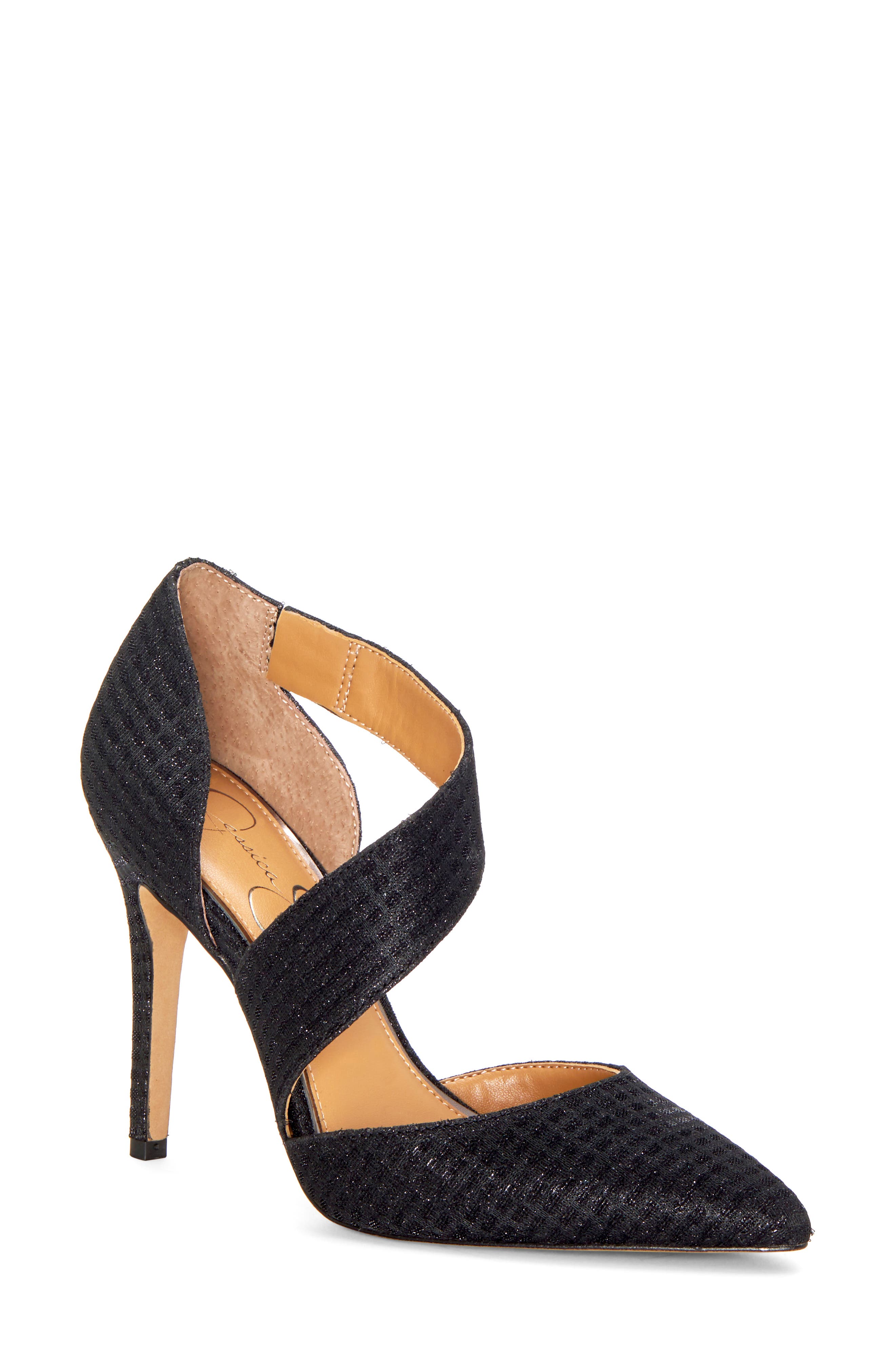 Jessica Simpson Pintra Leopard Print Pointed Toe Pump, Main, color, 