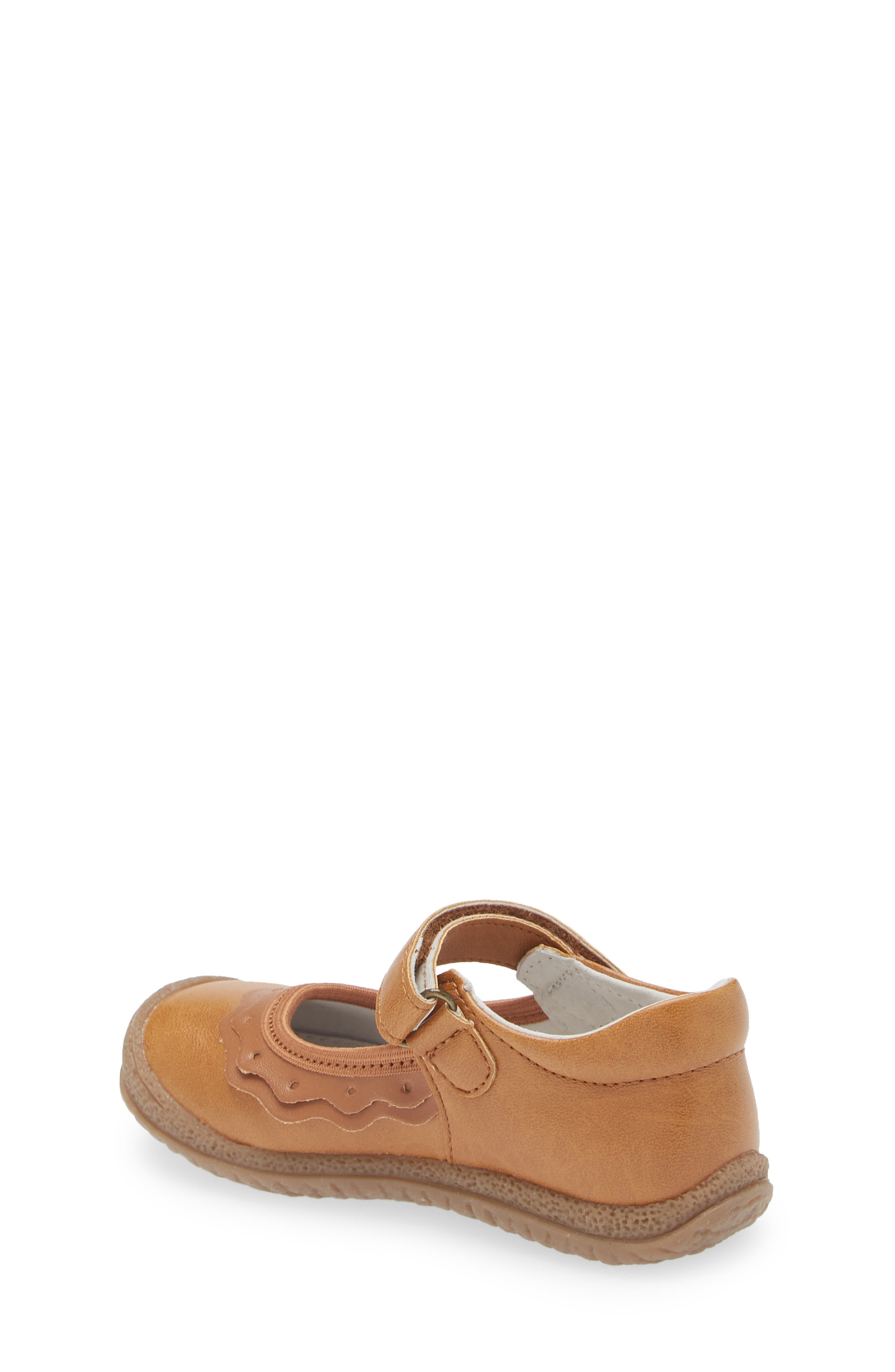 L'AMOUR Kids' Paige Ruffle Mary Jane, Alternate, color, Mustard