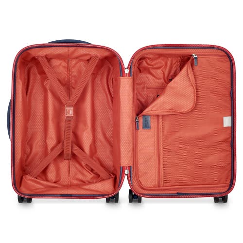 Delsey Paris Chatelet Air 2.0 Carry On 21 Inch Hardside Luggage With Spinner Wheels In Navy Blue