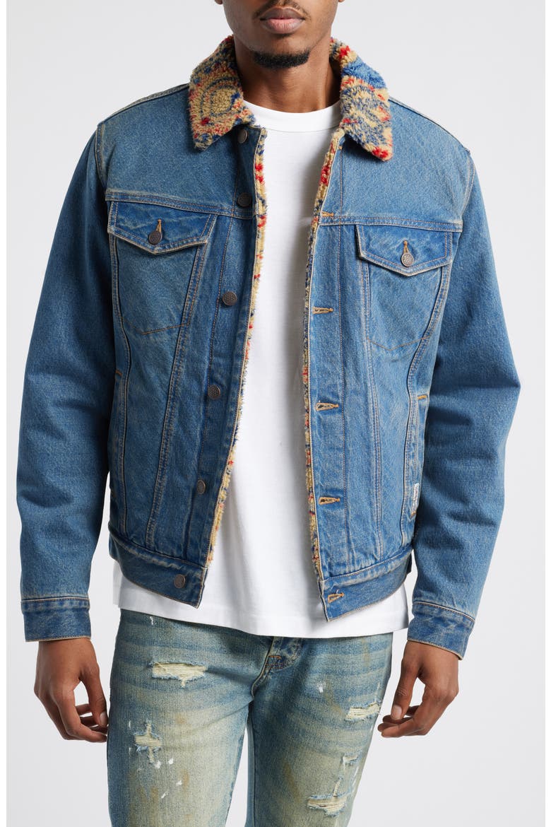 Loaded Denim Jacket, Main, color, RINSED