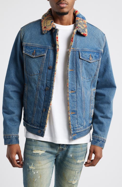 Billionaire Boys Club Loaded Denim Jacket in Rinsed 