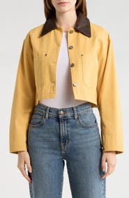 Elodie Crop Utility Jacket