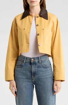 Elodie Crop Utility Jacket