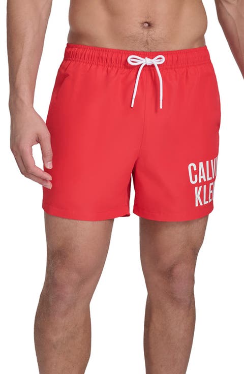 CK Outline Volley Swim Trunks