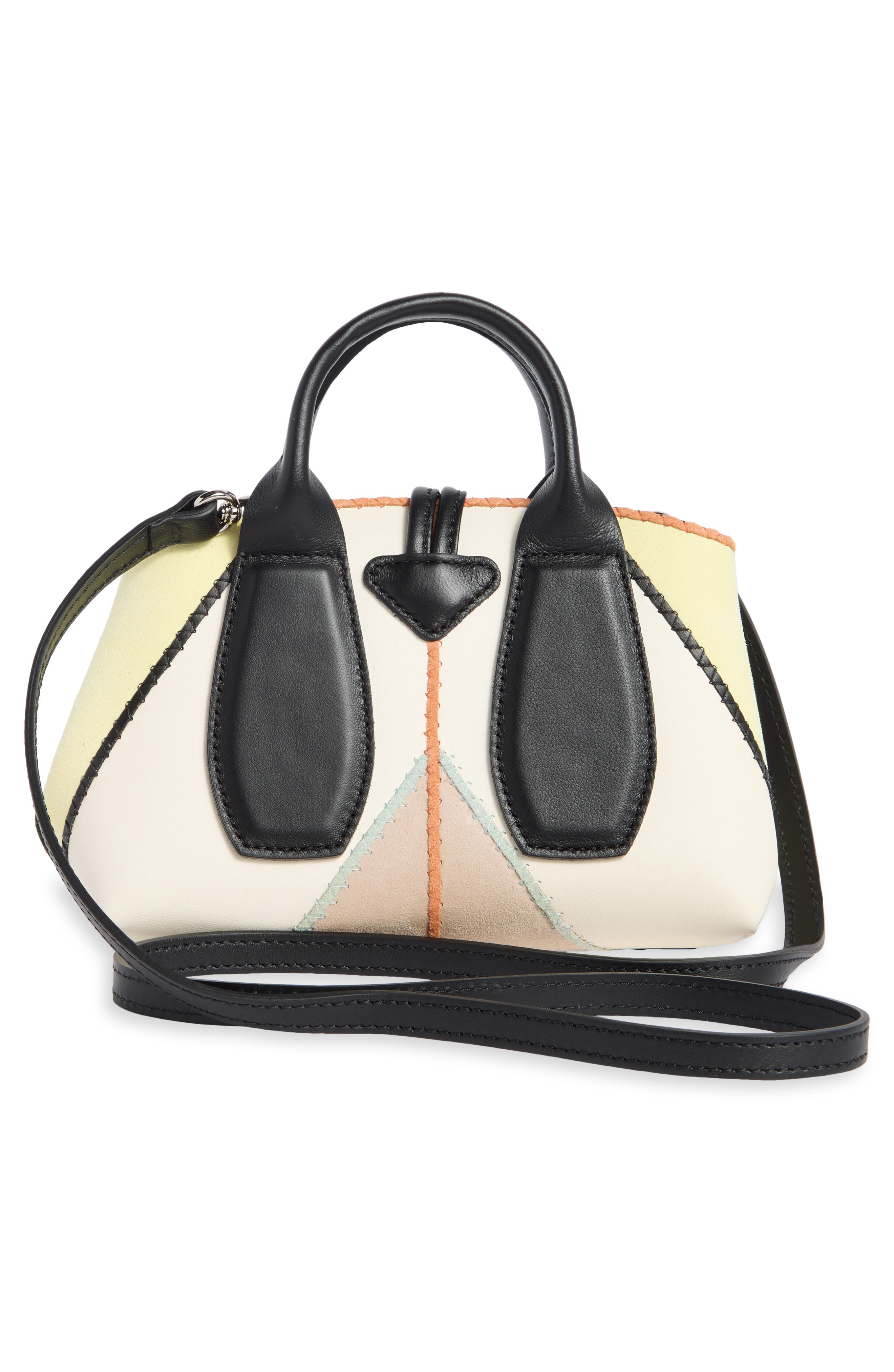 Longchamp Sac Porte Main Jaune Crossbody Bag, Alternate, color, Yellow