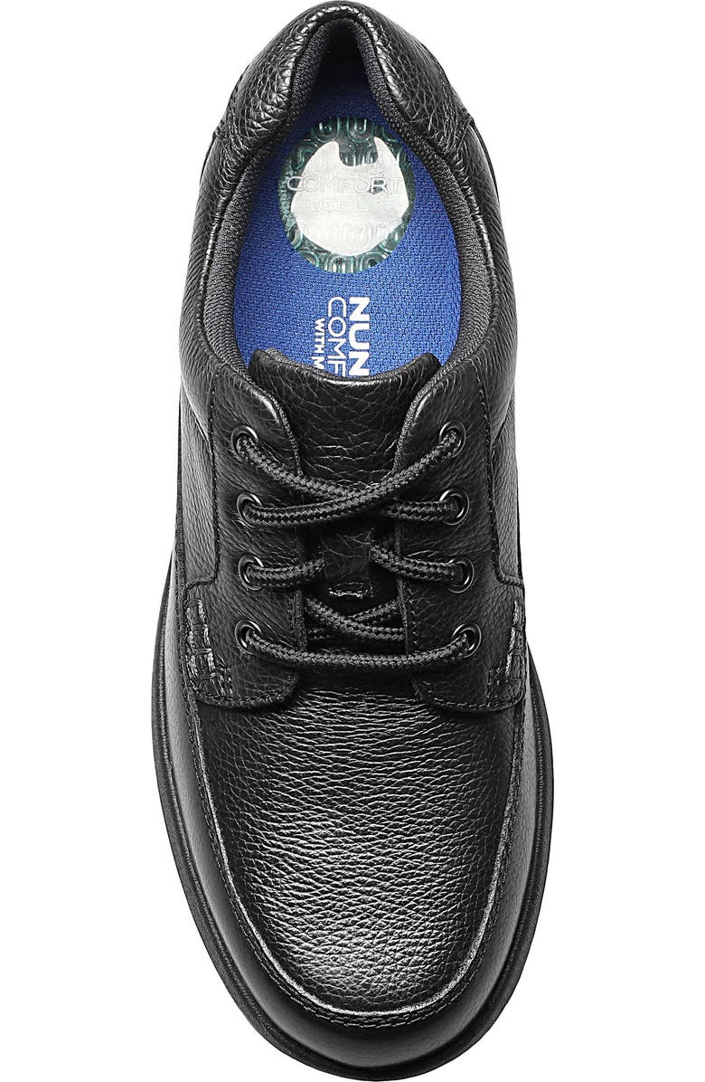 NUNN BUSH Cam Moc Toe Derby, Alternate, color, Black Tumble