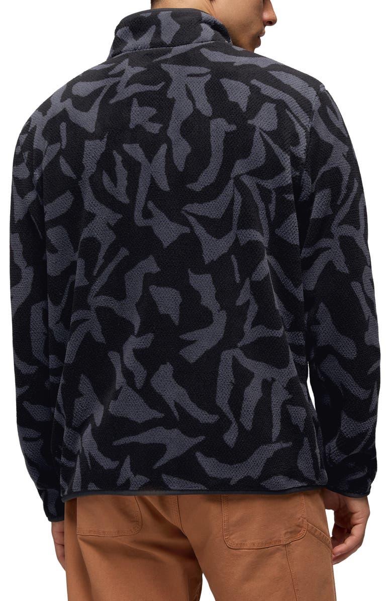 prAna Tuff Fluff Fleece Half Zip Pullover, Alternate, color, Shadow Freestyle