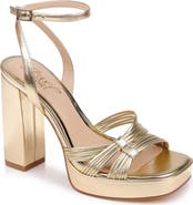 Jewel Badgley Mischka Zayla Ankle Strap Platform Sandal
