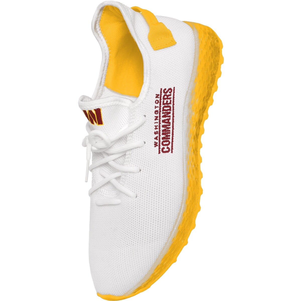 FOCO Men's FOCO Washington Commanders Gradient Sole Knit Sneakers, Alternate, color, 