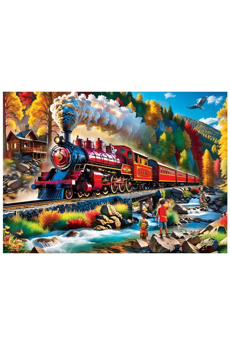 Fall Passage 1000 Piece Jigsaw Puzzle, Alternate, color, Multicolor