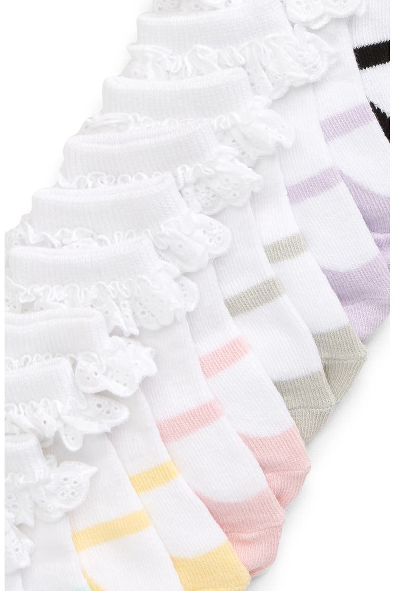 Jump & Jive Jitterbug Jenny Assorted 6-Pack Socks, Alternate, color, ASST PASTEL