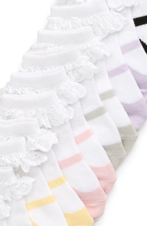 Trumpette Jump & Jive Jitterbug Jenny Assorted 6-pack Socks In Multi