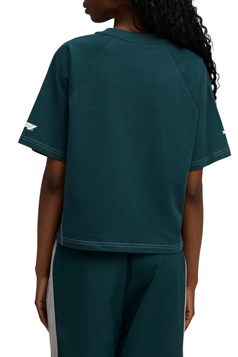 Formula 1® Raglan Sleeve Cotton T-Shirt, Alternate, color, GREEN TERRAIN