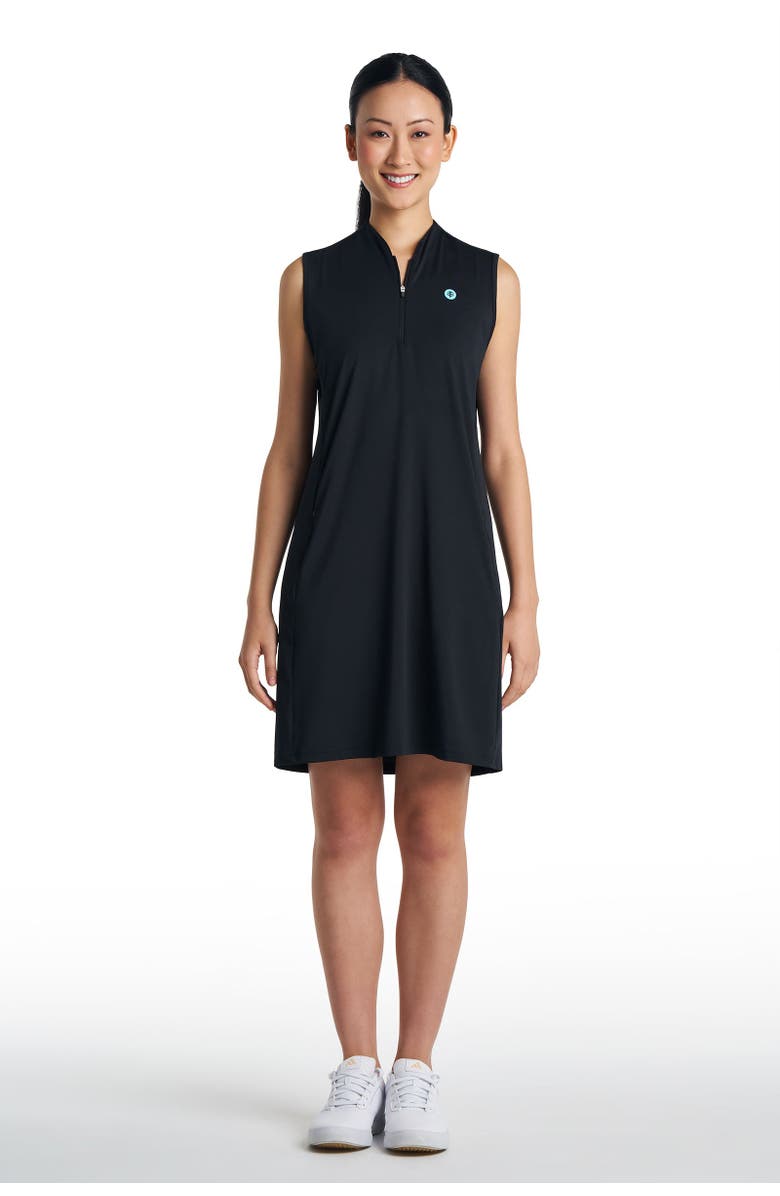 Coolibar Golf Dress - UPF 50+ Sun Protection - Backspin, Alternate, color, Black