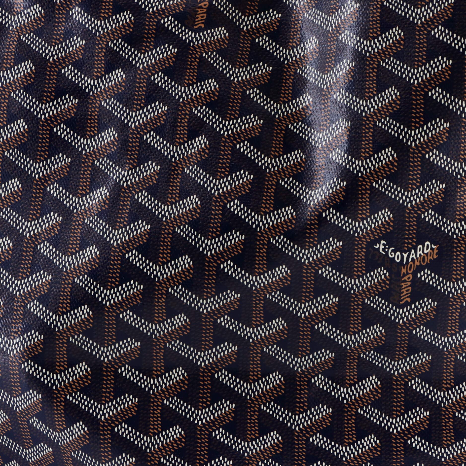 Pre-Owned Goyard Saint Louis Tote Coated Canvas PM, Alternate, color, 