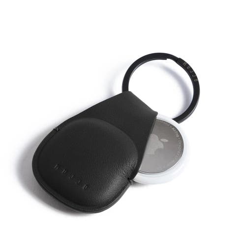 Mujjo Canopy Airtag Keychain In Black