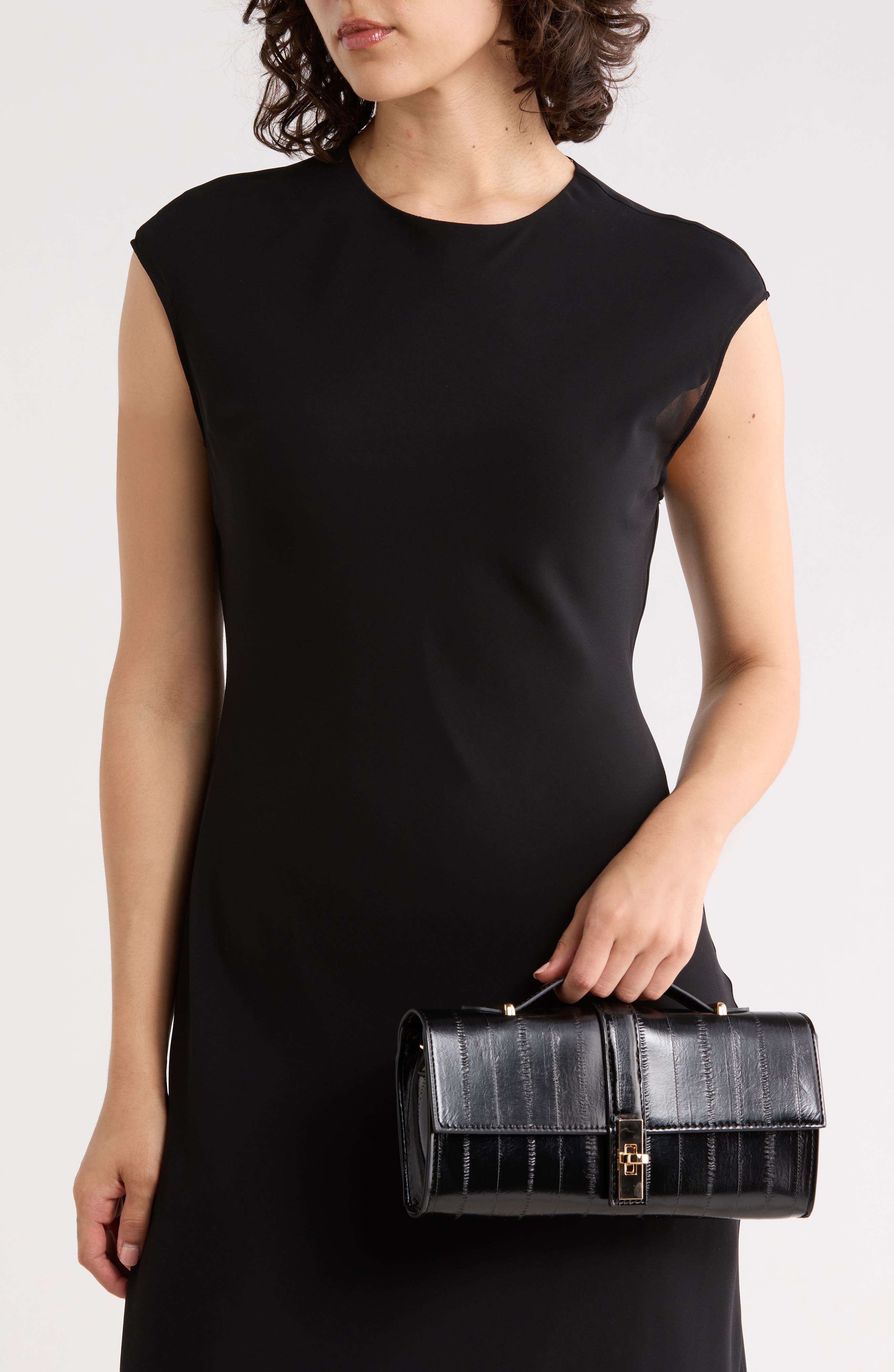 Steve Madden Bbailey Clutch, Alternate, color, Black