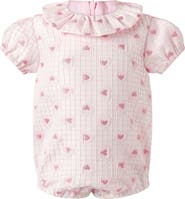 Rachel Riley Heart Check Damask Bubble