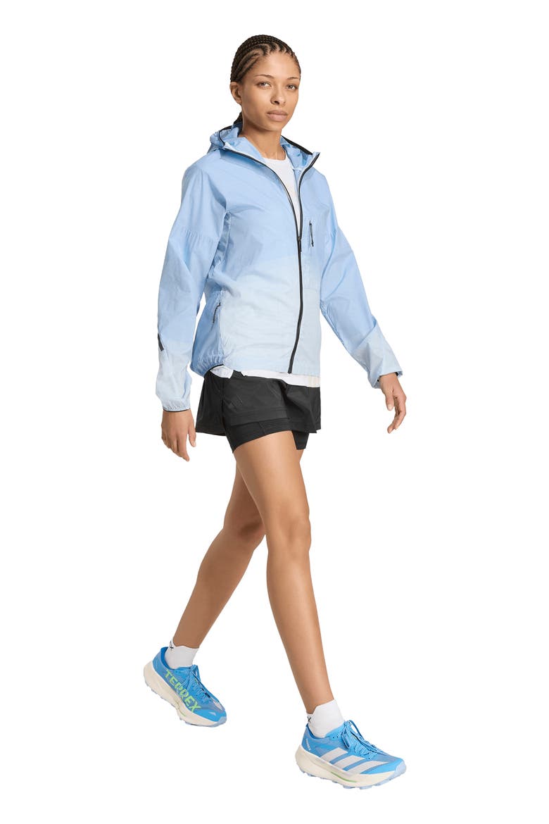 Xperior Light Performance Windbreaker, Alternate, color, RAY BLUE/ CRYSTAL SKY