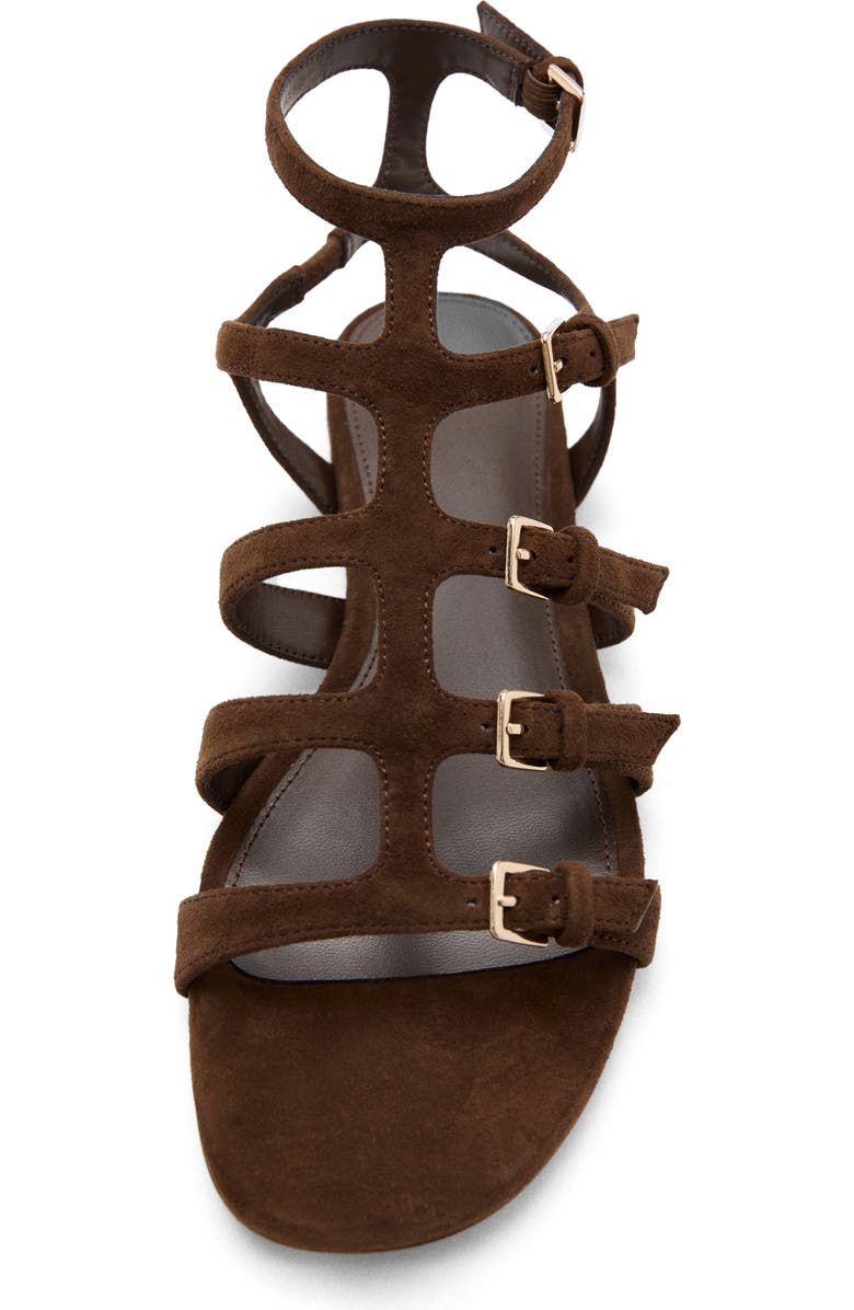 MANGO Ankle Strap Sandal, Alternate, color,