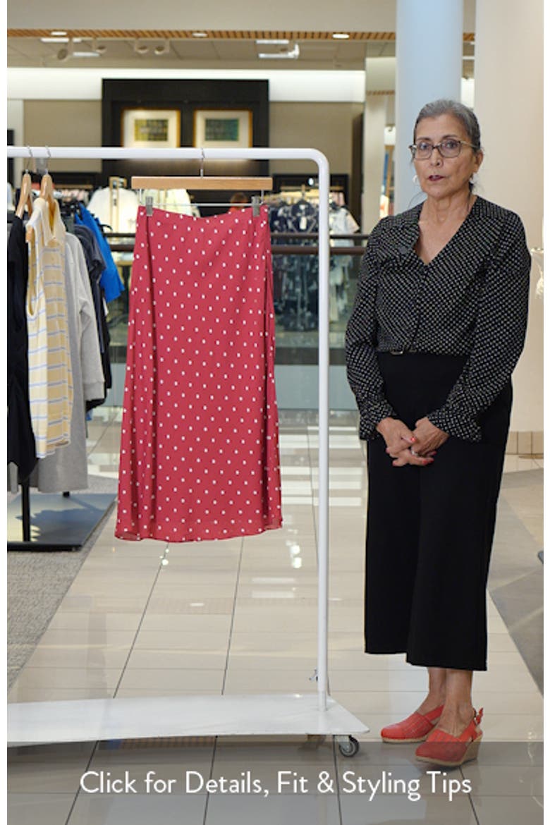 The Jojo Polka Dot Midi Skirt video