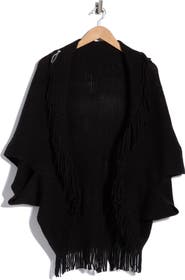 Steve Madden Fringe Swim Cover-Up Topper