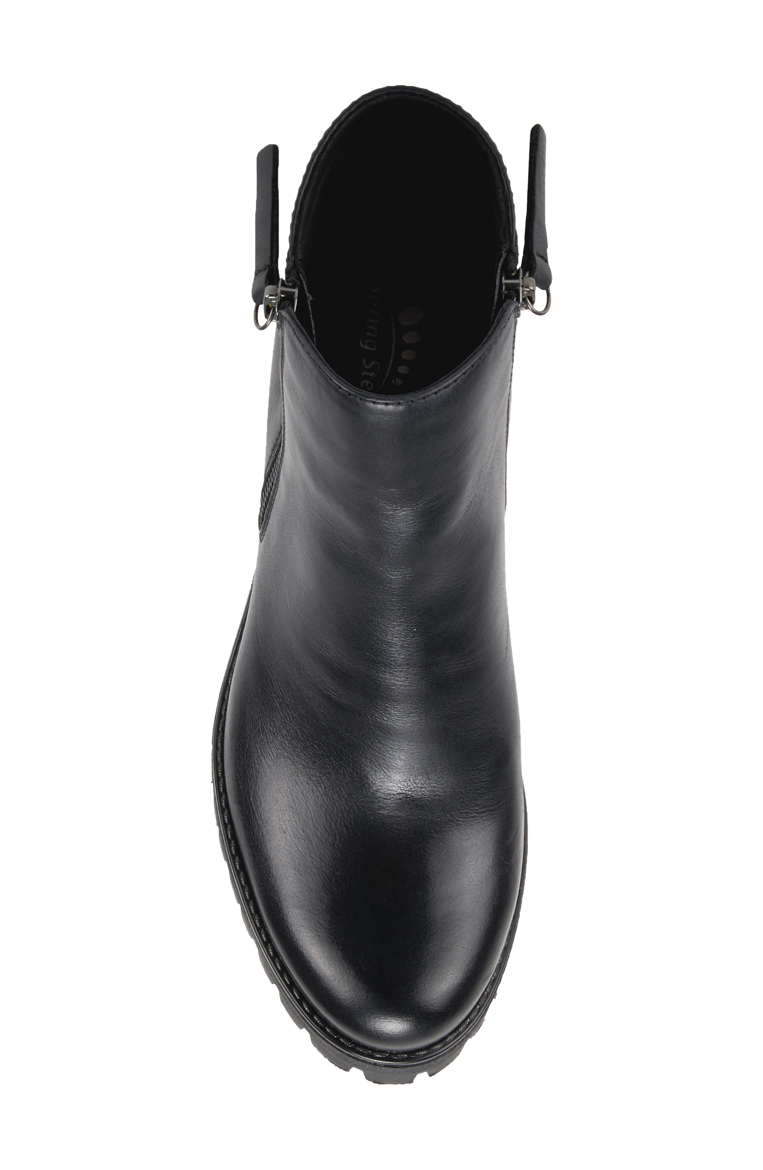 Spring Step Dealey Bootie, Alternate, color, Black Leather