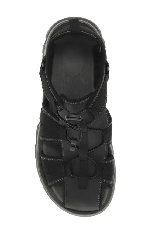 Dockers ® Lionel Active Rebound Fisherman Sandal In Black
