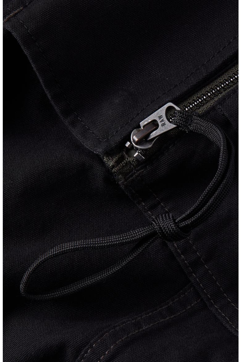 Zip Pocket 3D Skinny Cargo Pants 2.0, Alternate, color, DARK BLACK