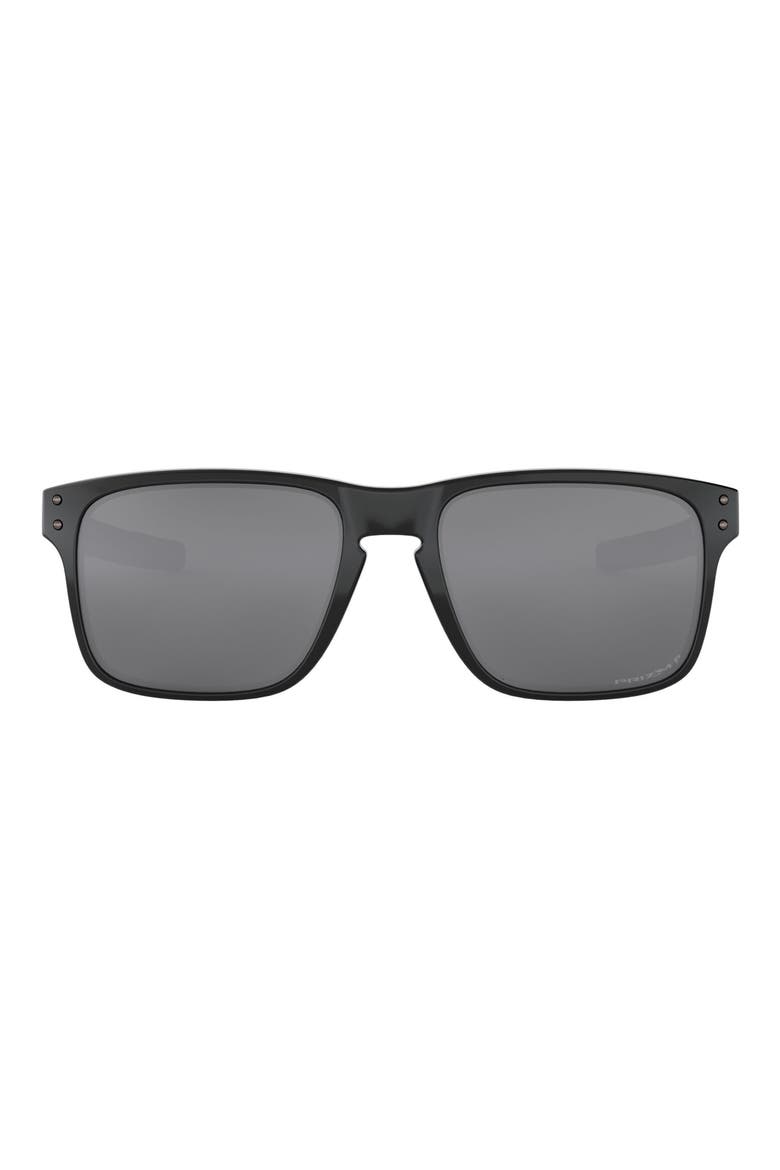 Holbrook™ Mix 57mm Prizm™ Polarized Square Sunglasses, Main, color, BLACK
