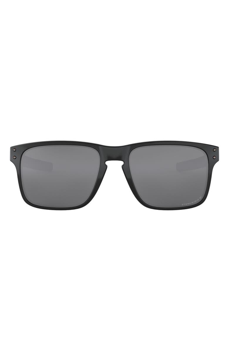 Oakley Holbrook<sup>™</sup> Mix 57mm Prizm<sup>™</sup> Polarized Square Sunglasses, Main, color, Black