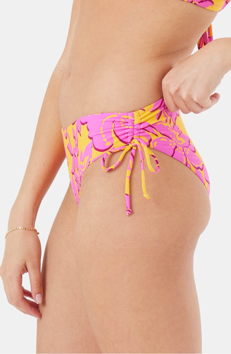 Roxy Island Time Side Tie Hipster Bikini Bottoms, Alternate, color, 