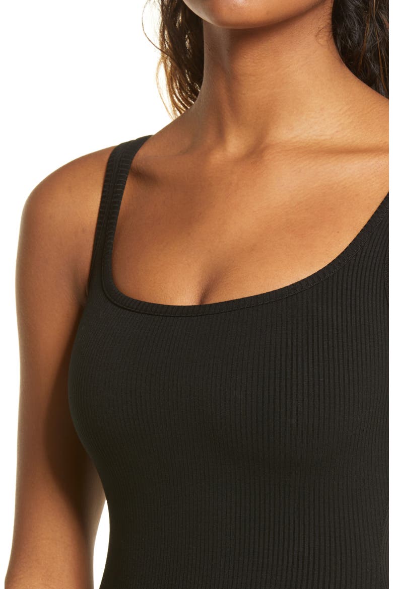 All Snatched Sleeveless Jumpsuit, Alternate, color, BLACK