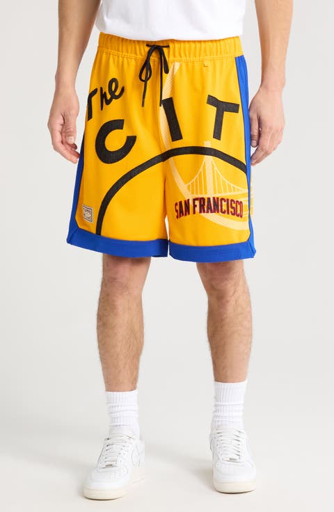 Golden State Warriors Mesh Basketball Shorts