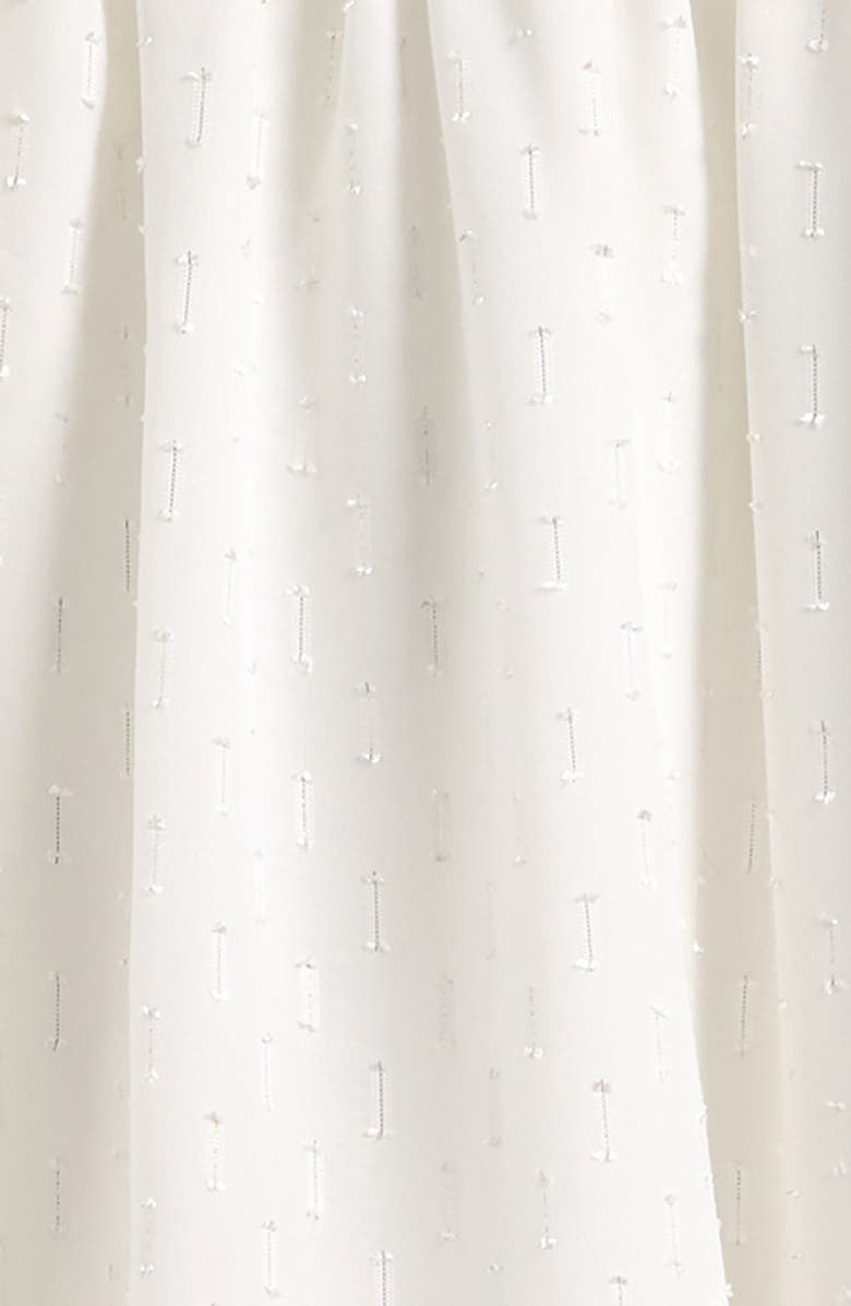 Ava & Yelly Kids' Smocked Bodice Clip Dot Chiffon Party Dress, Alternate, color,