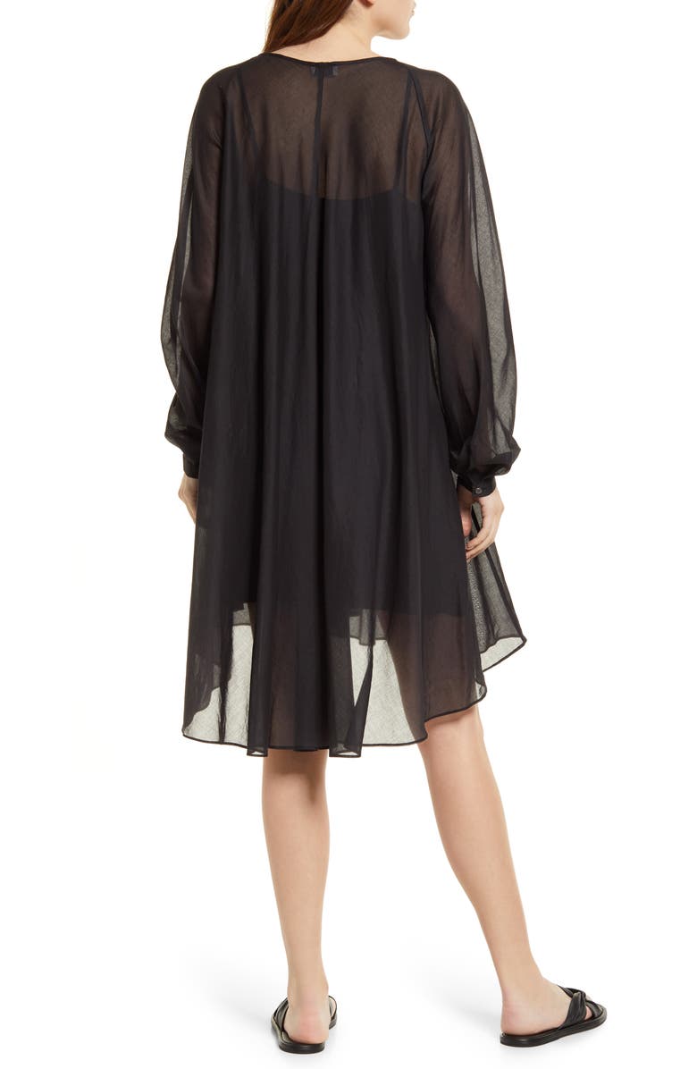 Closed Long Sleeve Cotton Dress, Alternate, color, 